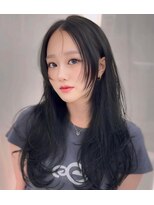 コア 銀座(COA)&nbsp;小顔レイヤー　前髪顔周り　髪質改善縮毛