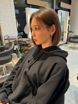 ダブル(W) ボブ/グレージュ