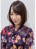 フェミニンボブレイヤーナチュラル大人ショート20代30代40代50代