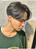 センターパートニュアンスパーマカルマパーマ韓国風パーマ高崎