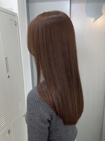 イコ 表参道原宿(ico)&nbsp;オレンジブラウン　LAケラチントリートメント　オレンジ