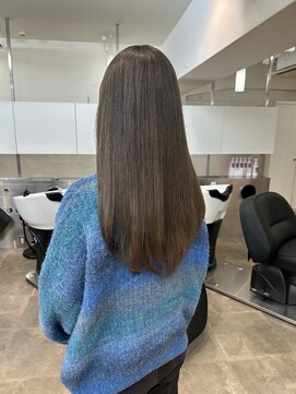 ラナンバイシダ(ranan by sida) グレージュカラー10代20代ロングヘアケアブリーチ艶髪