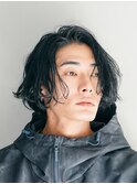 ツイストスパイラルパーマメンズボブシャドウパーマ