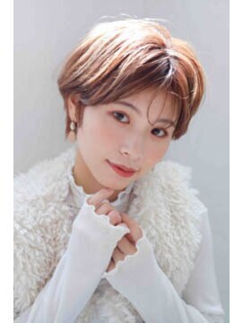 ラルジュヘアイコール(Large hair equal =) 大人女子ショートくびれショートウルフ30代40代50代イメチェン