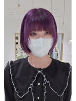 ルクール ヘアー プレジー(Le Coeur HAIR Plaisir)&nbsp;ラベンダーレイヤーボブ