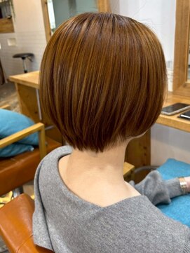 リコ 池袋東口店(Liko) 【Liko　池袋東口店】 ショートレイヤー ブラウンベージュ 20代