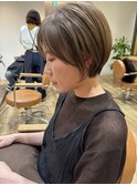 大人ショートボブ