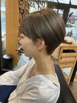 アッタニコ(atta2co)&nbsp;コンパクトショート ダブルカラー ブリーチ グレージュ