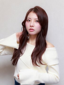 ララルーモ 渋谷公園通り店(LaLarOomo) 美髪ロングレイヤー×外国人風艶感カラー