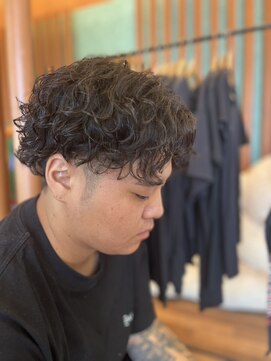 ミュウ(MIU) メンズスパイラルパーマ