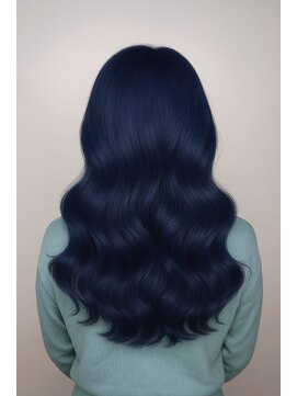 ソレイユ(Soleil) 透明感ブルーブラック&ゆる艶巻き/10代20代30代金沢野々市
