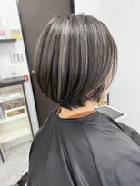 コディー(CODY)&nbsp;ミディアムヘア暗めカラー/デザインカラー/フェイスフレーミング