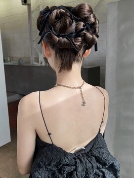 カシェ ホリエ(CACHE HORIE) 結婚式アレンジ / お呼ばれヘア / リボンアレンジ / 三保