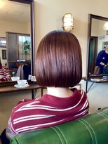 オーリー 上里本庄店(OLLIE) 暖色カラー×ボブ