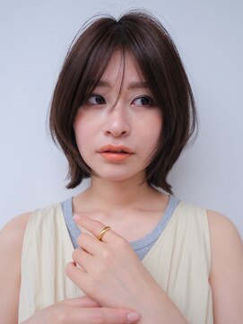 ガーデン 銀座(GARDEN) ボブ ボブレイヤー 顔まわりレイヤー レイヤー 軽めボブ カット