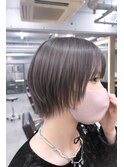 ワンブリーチラベンダーグレージュ×ボブレイヤー
