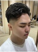 ワイルドショート×ルーズパーマ