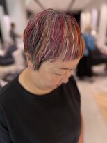 ステア ケース(stair case) 【好きな色をぶちまけよう】地毛活かしハイライト