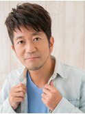 短髪ダークアッシュ社会人ツーブロック刈り上げショートe新所沢