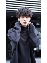 バイフィフス 原宿/表参道(by fifth)&nbsp;原宿メンズパーマフェザーパーマシャドウパーママッシュウルフ