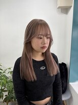 ヘアースタジオ ゼン(hair studio Zen)&nbsp;王道ミルクティーベージュ◎10代/20代/30代/【木本】