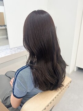 エトレ(etore) 透明感シアーグレージュ/レイヤーカット/艶髪ロング