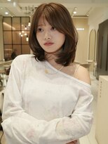 マーシィ(MARCIE) layer style × sheer beige