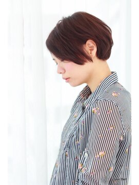 ドアベルヘアリビング(Door Bell hair Living) ちょいモードなクールショートボブ