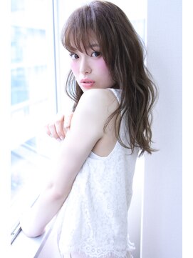 ロゼ 石橋(Rose) 【Rose】ルーズウェーブ×セミロング★