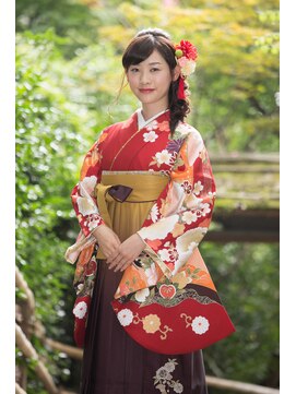 ヘアメイクマーサ エキア志木店(Hair Make MASA) エキア志木１F☆卒業式パック(袴着付+セット+メイク)