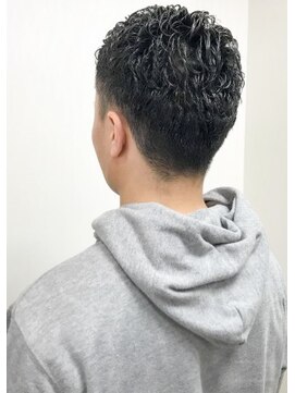 クアトログランシュ 水戸店(QUATRO×GranCieux) 刈り上ツーブロショートオールバック★QUATRO★