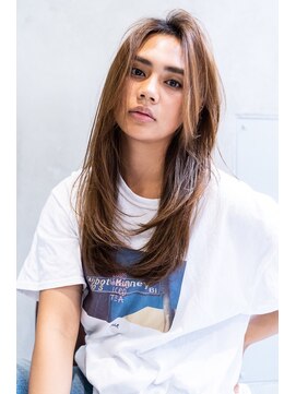 ケイト(kate) 【kate 大宮】レイヤーロング×ブラウンベージュ