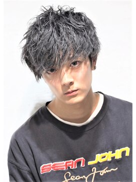 メンズフィール 南森町(MENS FEEL) ニュアンスマッシュ★【ソフトツイストスパイラルパーマ】