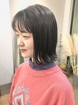 デヴェロペ(Devellope.)&nbsp;【Devellope.】千葉担当　切りっぱなしボブ　シースルーバング