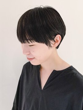 サルファ ヘアデザイン 名古屋 丸の内(S.ALPHA HAIR DESIGN) 黒髪ショート