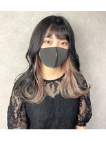 ムード カナザワ(mood kanazawa)&nbsp;透明感ピンクベージュ♪/インナーカラー