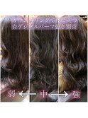デジタルパーマ上手いロングヘアカタログゆるふわ韓国風栗原/184