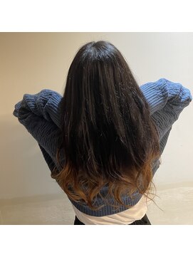 ヘアメイク バレッタ(HAIRMAKE VALETTA) 裾カラー