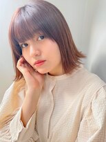 ルーパバイミュージアム(LOOPA by museum) ■LOOPA■切りっぱなしボブ×柔らかブラウン