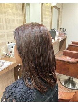 ヘアーズエナジー 彩都店(HAIRS energy) マロンブラウンカラー