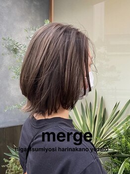 ヘアメイク マージ(hair make merge)の写真/【キレイ長持ち】日々お手入れがしやすいヘアをご提案◎毎日鏡を見るのが楽しくなる♪