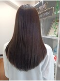 illuの髪質改善ストレート×ロングヘア☆