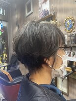 オーバーキャプテンネイキッド(OVER CAPTAIN NAKED)&nbsp;ふるふわパーマ！ショートボブ