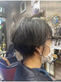 ふるふわパーマ!ショートボブ