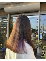 ルーミス バズヘアー(Loomis Buzzhair)&nbsp;ストカールとインナーカラー