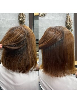 ナチュラル 泉中央店(Natural) 縮毛矯正×明るめカラー