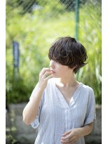 アクト 三鷹店(ACT)&nbsp;ショートパーマ前髪ありショートボブ
