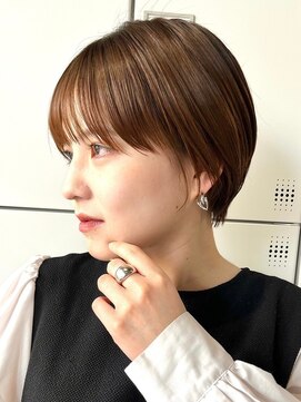 プルーヴ 秋葉原(prove) 30代40代大人女性/前髪ありショートボブ/ショートヘア/髪質改善