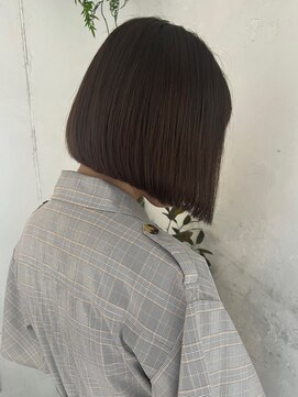 トレヘアー(tRe hair) 斜めバング　ことりベージュ　オージュア