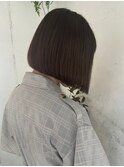 斜めバング ことりベージュ オージュア